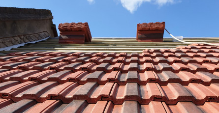 Cement roof tiles London